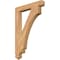 Ekena Millwork Imperial Arts & Crafts Smooth Bracket, Western Red Cedar, 3 1/2"W x 26"D x 38"H BKT04X26X38IMP03SWR - alternate 1